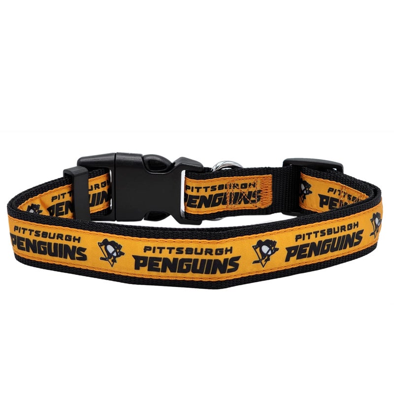 Pets First NHL Collar for Dogs & Cats. Adjustable, Cute, & Stylish! The Ultimate Hockey Fan Collar! - Image 2